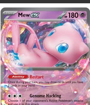 Pokémon TCG Scarlet & Violet—151 Mew ex card
